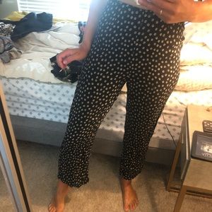 Reformation Crop Crepe pants